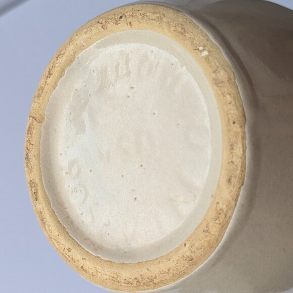 Vintage Roseville Pottery Pitcher Jug  6" Dark Brown and Cream RRP Co USA - Picture 12 of 16